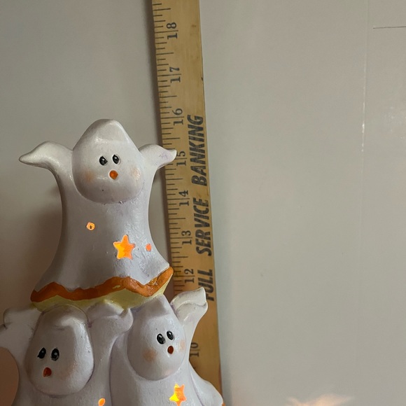 Ceramic marshmallow ghost stack - Picture 10 of 10